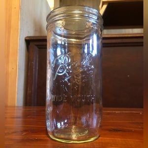 9045 Ball Mason Freezer Jar 20 Ounces Clear Wide mouth